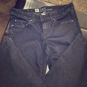 Mossimo black flare jeans